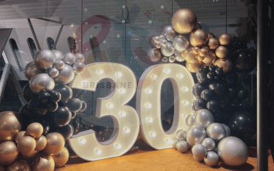 Light Up Number – Double Garland