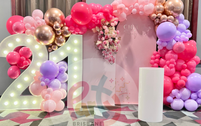 Chloe Double Arch Light up Number