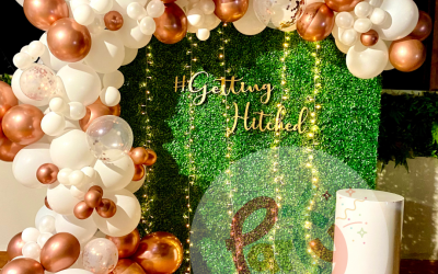 Getting Hitched Green Wall