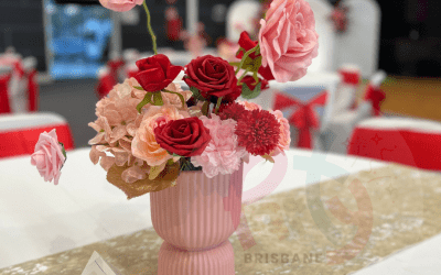 Floral Table Centrepieces
