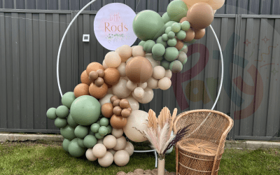 Rods Hoop And Garland Backdrop