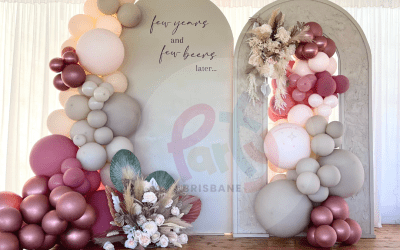 Double Arch Double Garland Backdrop