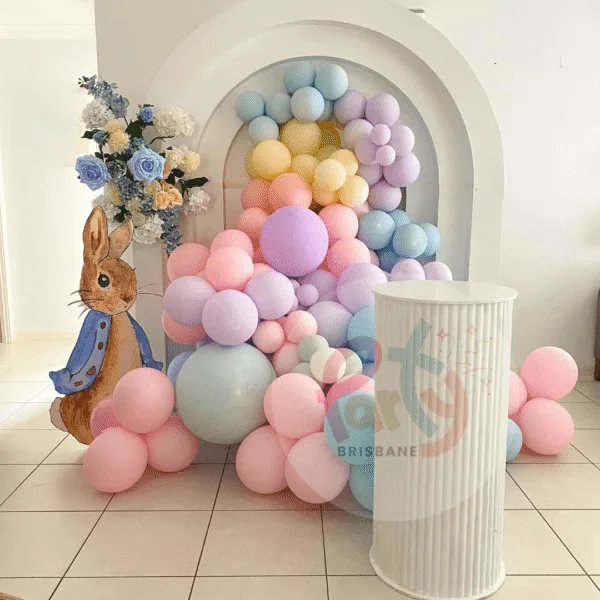 Step Arch Peter Rabbit Backdrop