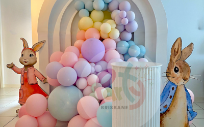 Step Arch Peter Rabbit Backdrop