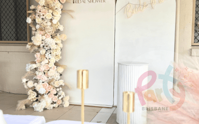 Rahel Double Arch Floral Backdrop