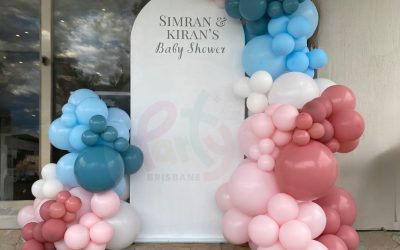 Single Arch Baby Shower Backdrop