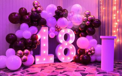 Light Up Number – Full Garland