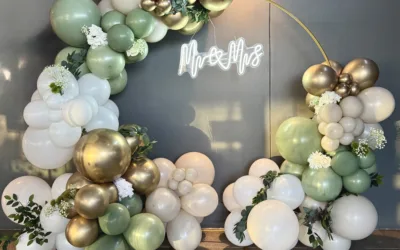 Mr & Mrs Hoop Backdrop