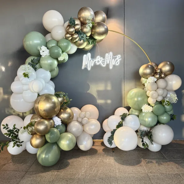 Mr & Mrs Hoop Backdrop