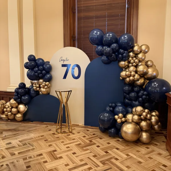 Triple Arch Backdrop