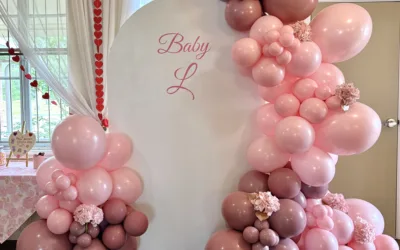 Single Arch Balloon Backdrop