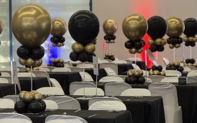 Clear Stand Balloon Centrepiece