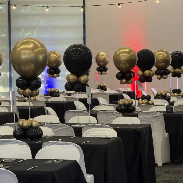 Clear Stand Balloon Centrepiece