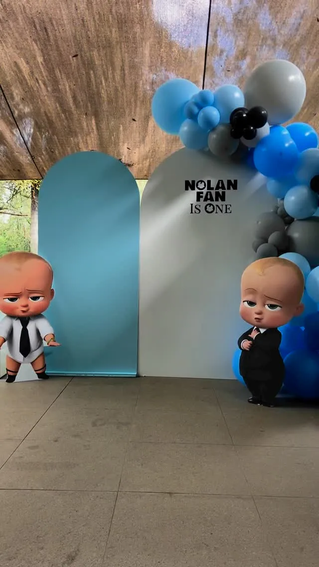 Did you guess the theme correctly? 🤭🤭

#bossbaby #bossbabyparty #firstbirthday #boysbirthdayparty #blueandwhitedecor #bossbabytheme #brisbaneeventplanner #goldcoastpartyhire