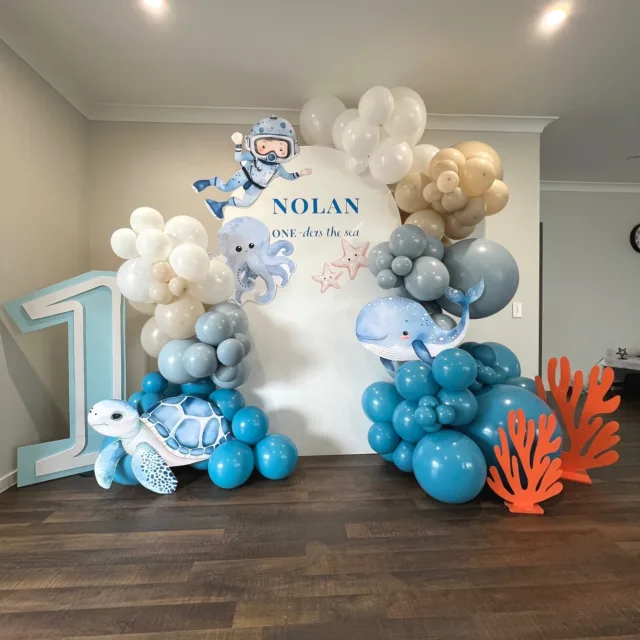 It’s Nolan, just Onedering the Sea! 🌊🐟

#onederthesea #beachtheme #seatheme #firstbirthdayparty #boysbirthdayparty #kidsbirthdaypartyideas #brisbane