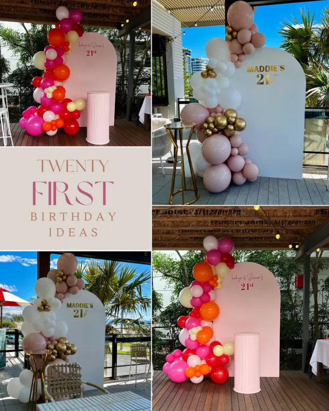 Twenty First 💖 

Our single arch backdrops are a crowd favorite, perfect to make your event better! 

#twentyfirst #birthdaybackdrop #21st #balloonbackdrop #birthdaydecorideas #brightandbold #neutraldecor